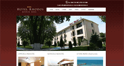 Desktop Screenshot of hotelrhodos.ro